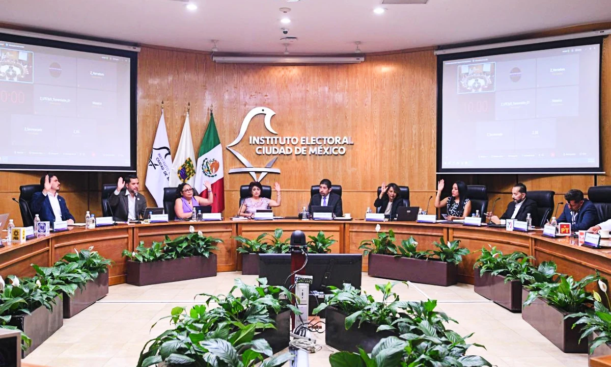 IECM aprueba acuerdo que le daría mayoría calificada a Morena en Congreso de la CDMX