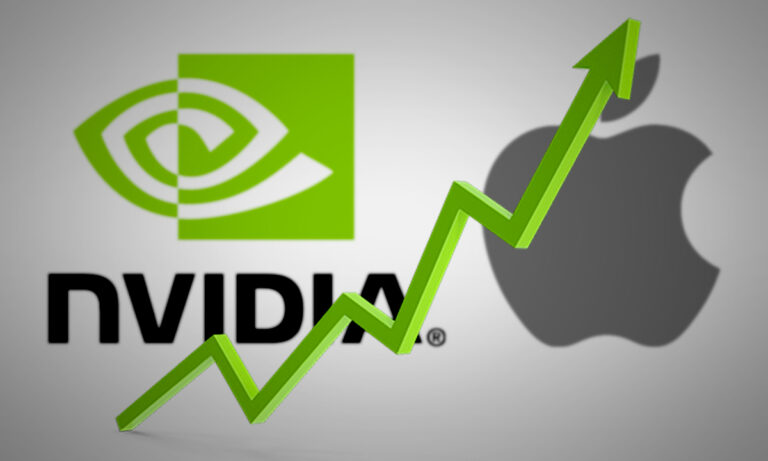 Nvidia supera a Apple: se convirtió en la segunda empresa pública más valiosa del mundo