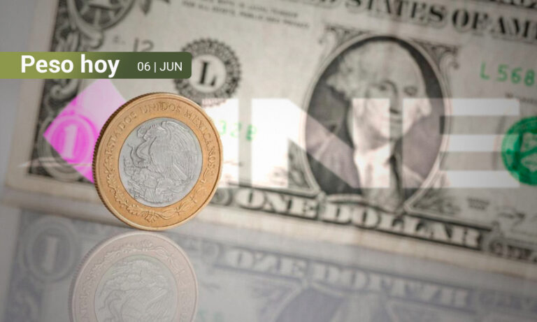 Peso mexicano sigue por el mal camino, retrocede casi 2% ante el dólar