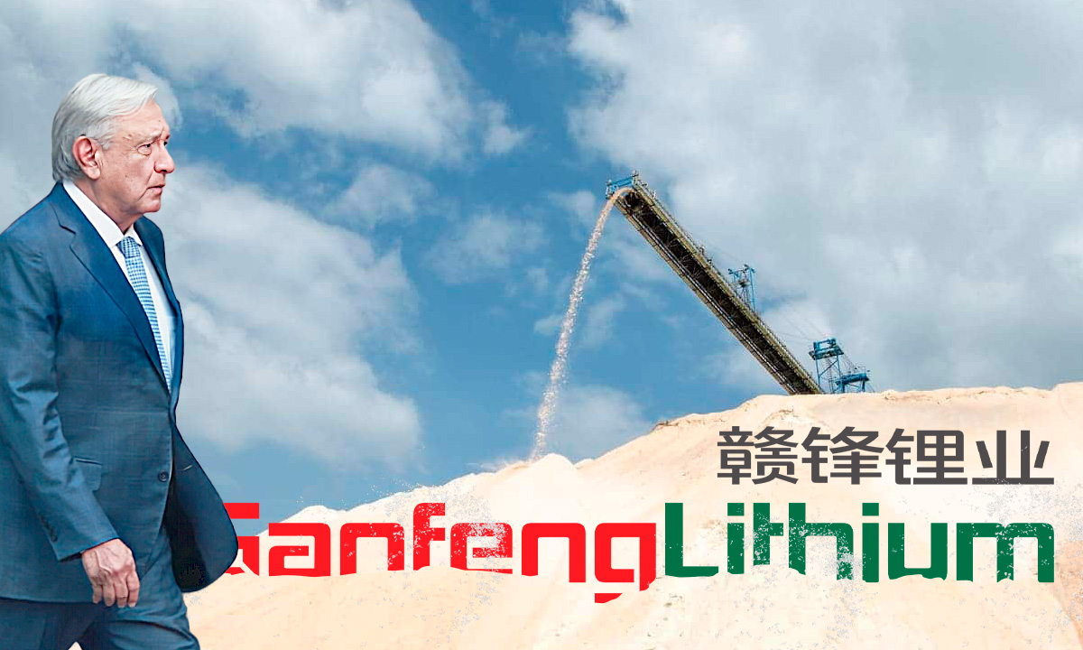 Gobierno de AMLO busca conciliar en el conflicto por la concesión de litio de Ganfeng Lithium