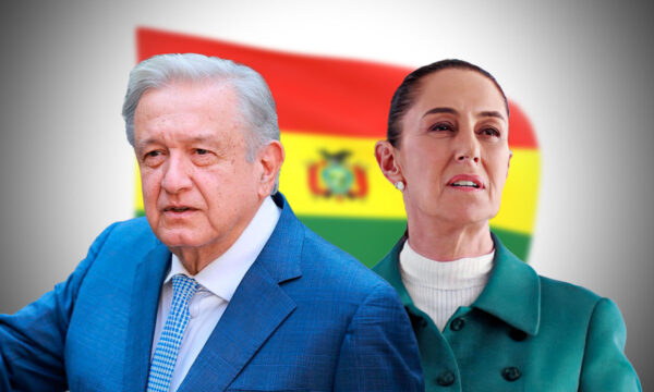 AMLO y Claudia Sheinbaum condenan el intento de golpe de Estado en Bolivia