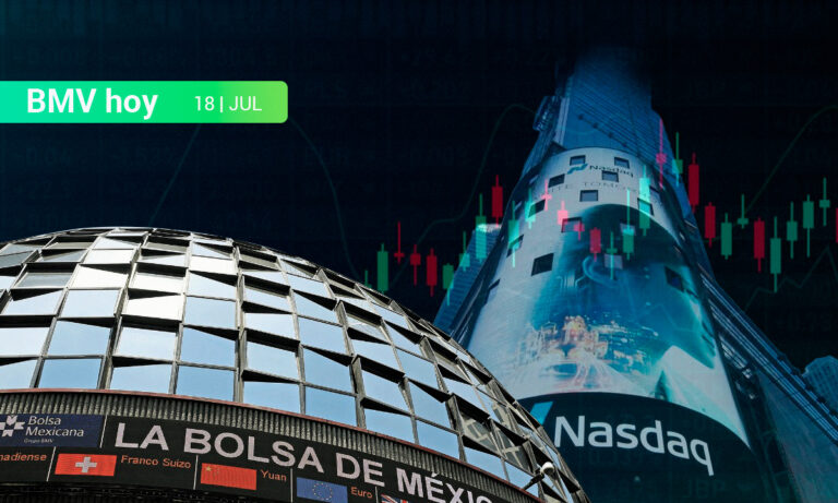 BMV baja más de 1% ante incertidumbre por elecciones en EU; Dow Jones pierde más de 500 puntos