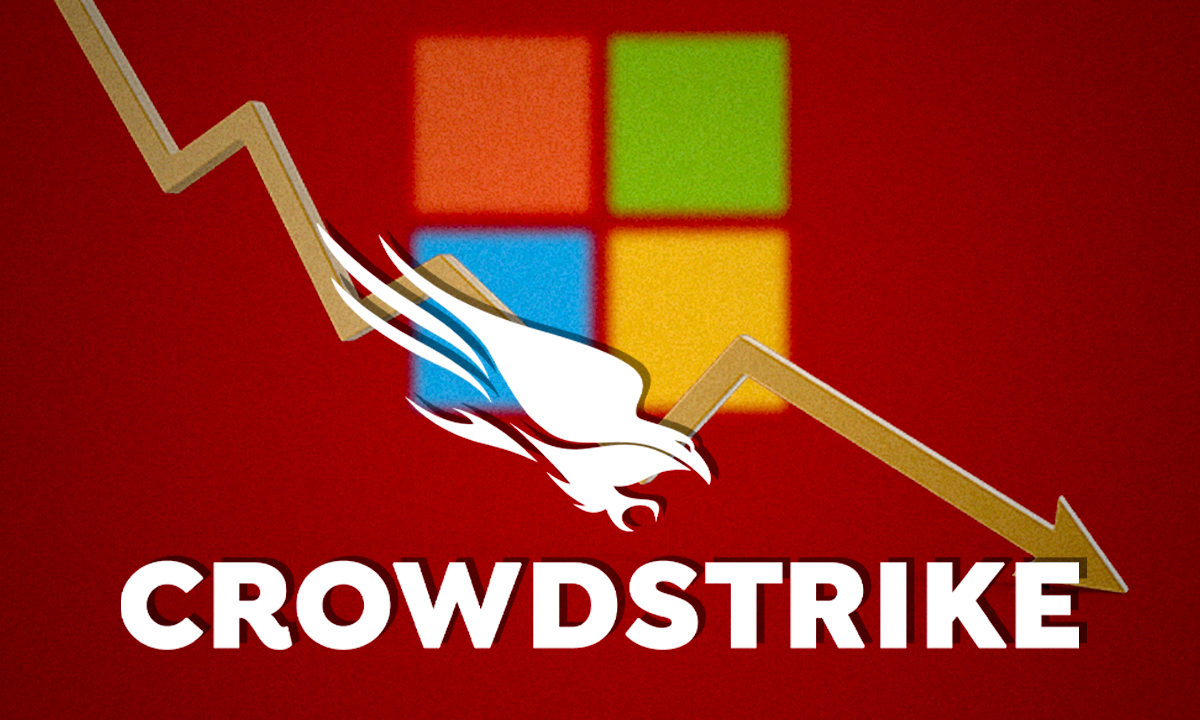 Acciones de CrowdStrike se desploman tras apagón tecnológico; arrastra a Microsoft