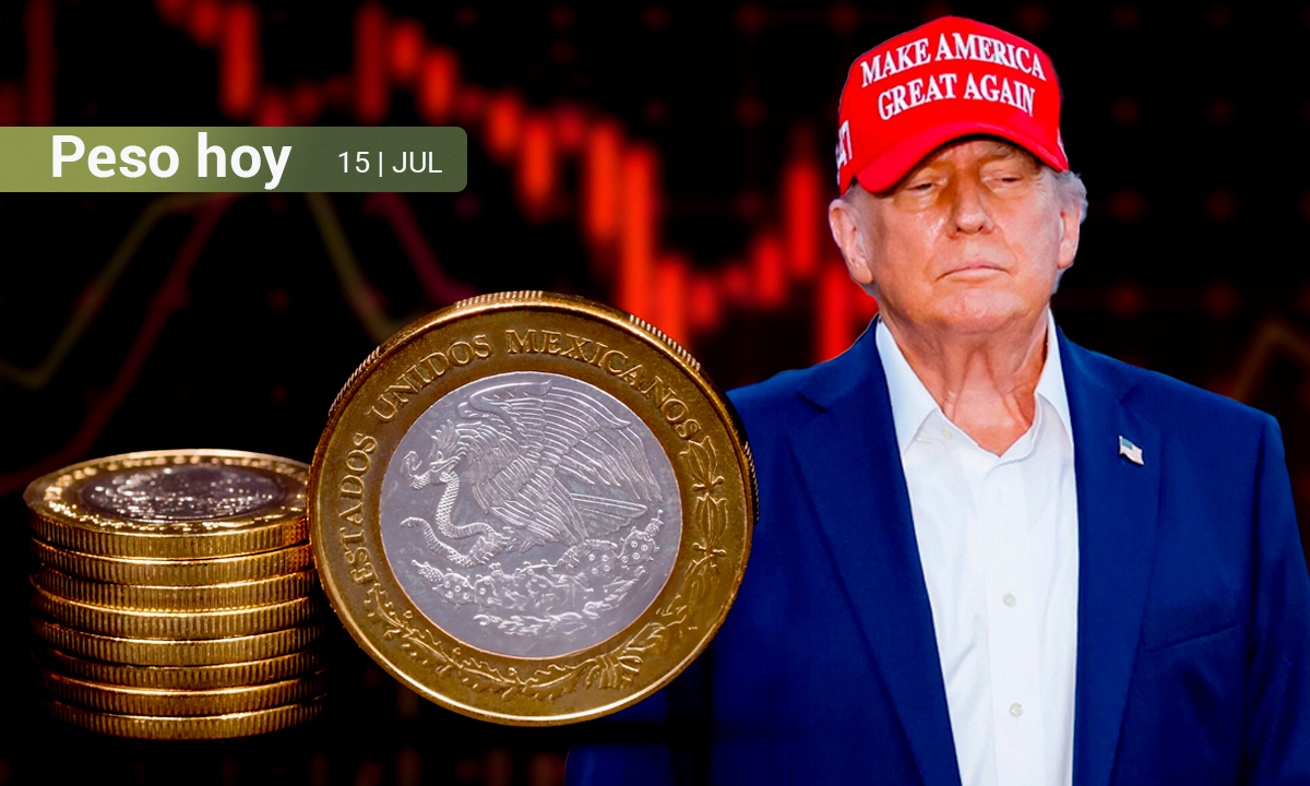 Peso mexicano cae tras dichos de Powell y el posible regreso de Trump a la Presidencia de EU