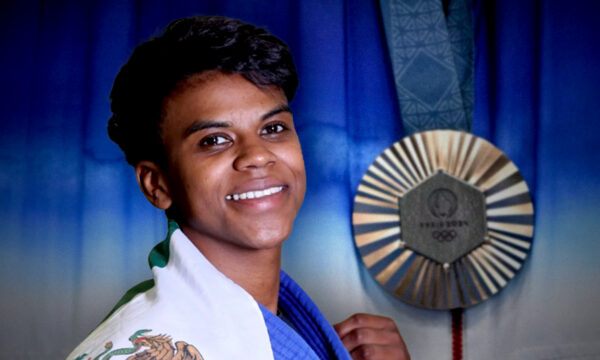 La mexicana Prisca Awiti Alcaraz gana medalla de plata en judo femenino