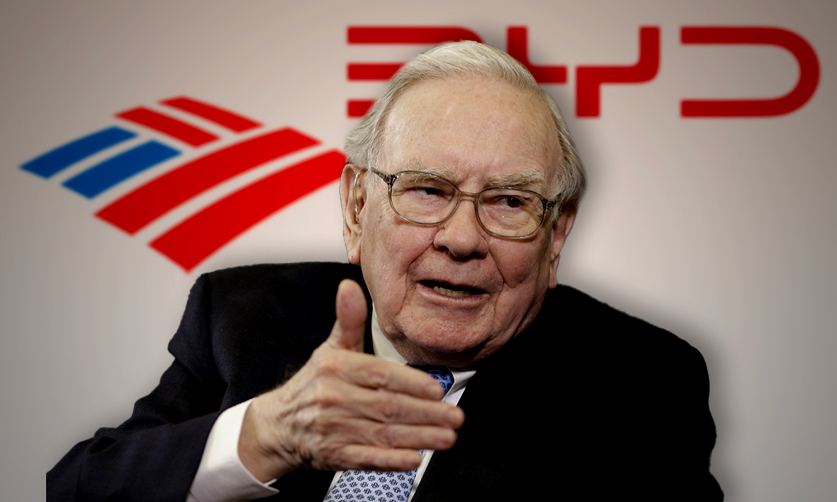 Berkshire Hathaway, de Warren Buffet, reduce su participación en Bank of America y BYD
