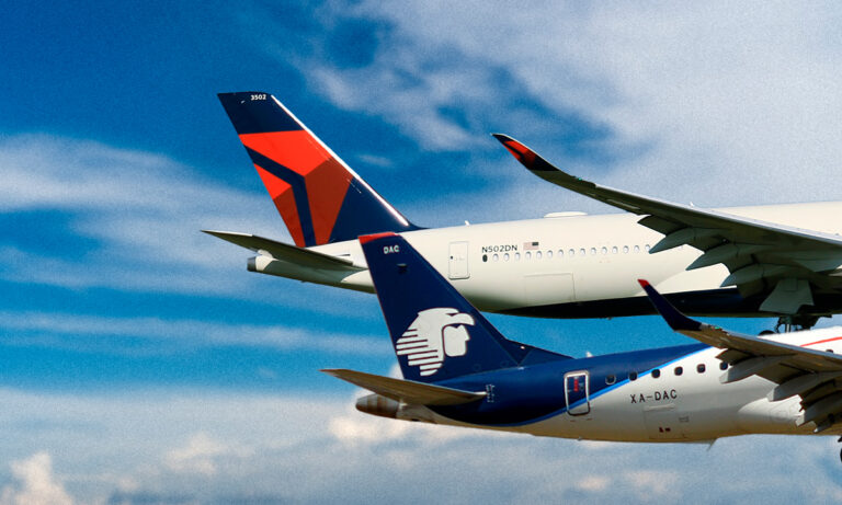 Aeroméxico expande conexiones: anuncia rutas de temporada en alianza con Delta Air Lines