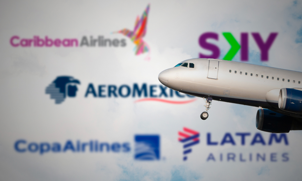 Las cinco aerolíneas más puntuales de Latinoamérica en julio 2024