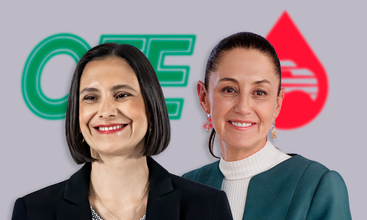 Claudia Sheinbaum y Luz Elena González escobar diseñan plan para resolver crisis financiera de Pemex y CFE