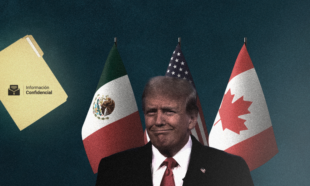 #InformaciónConfidencial: ¿’Presidente’ Trump contra el Tratado entre México, Estados Unidos y Canadá?