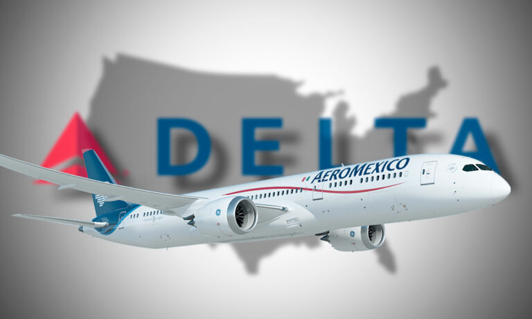 Aeroméxico inaugura tres vuelos a Estados Unidos en alianza con Delta Air Lines