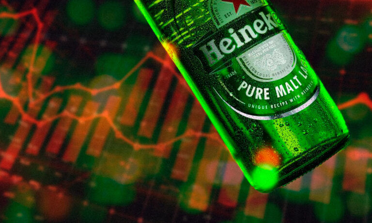 Heineken cae 10% tras no cumplir con las expectativas del mercado para el 1S24