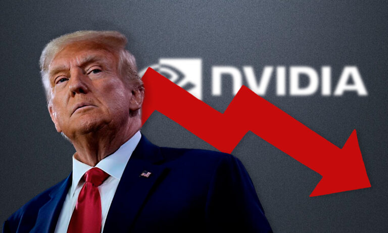 Nvidia y otras acciones tecnológicas caen por tensión geopolítica y comentarios de Donald Trump