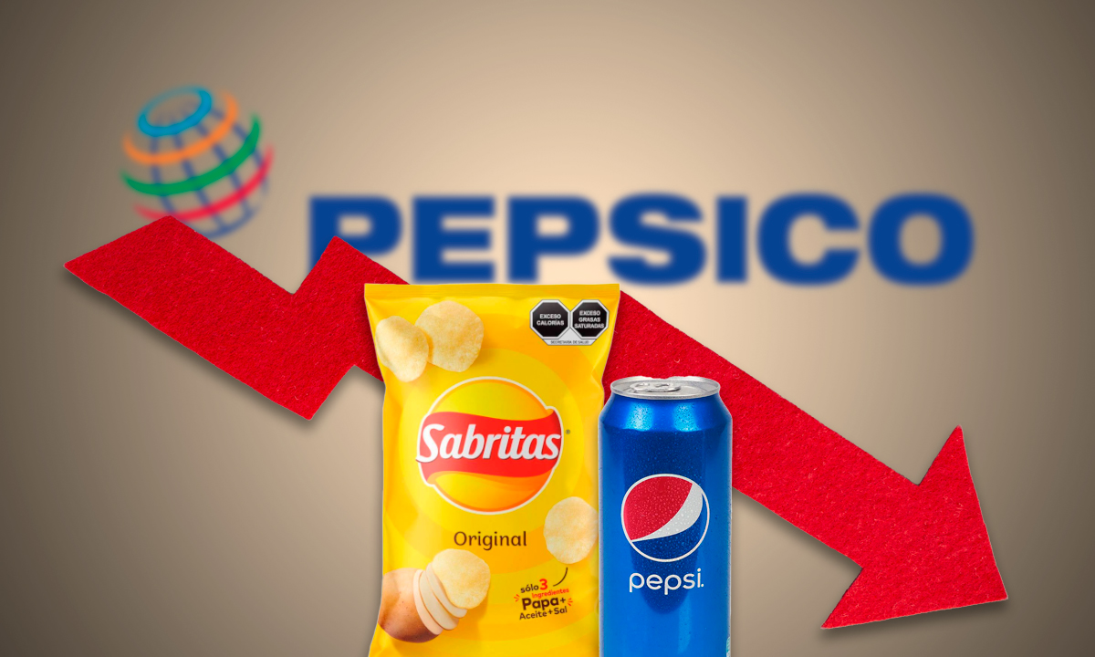 PepsiCo recorta previsión de ingresos para el año por baja demanda en bebidas y snacks