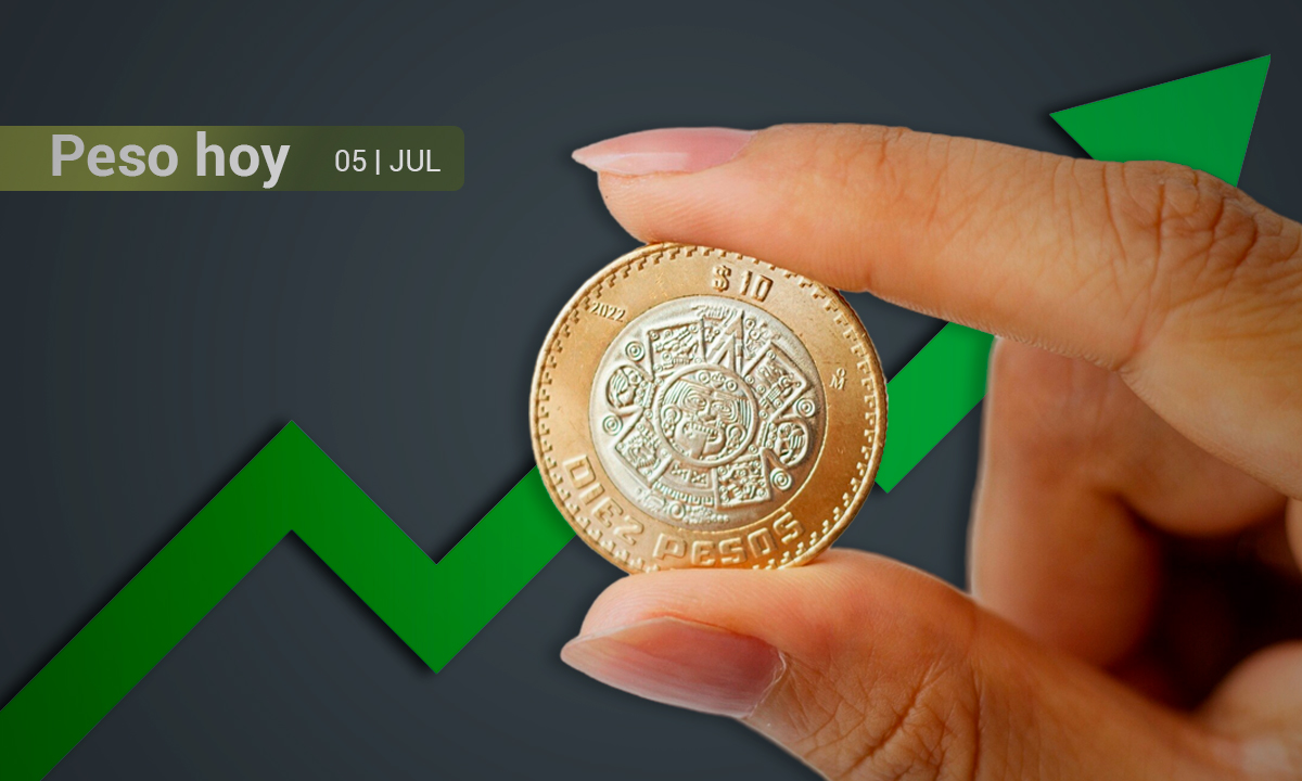 Peso mexicano se recupera ante el dólar: suma una ganancia semanal de más de 1%