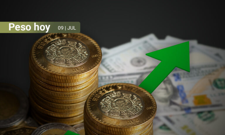 Peso mexicano presenta su mejor nivel en un mes tras los datos de inflación en México