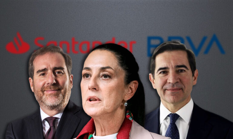 Claudia Sheinbaum se reúne con la banca internacional: BBVA, Santander y hasta Carstens