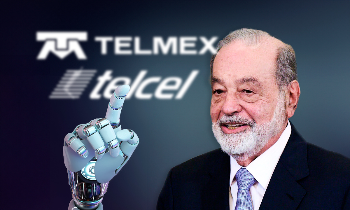 Carlos Slim quiere usar Inteligencia Artificial para bajar costos de Telcel, Telmex y Claro