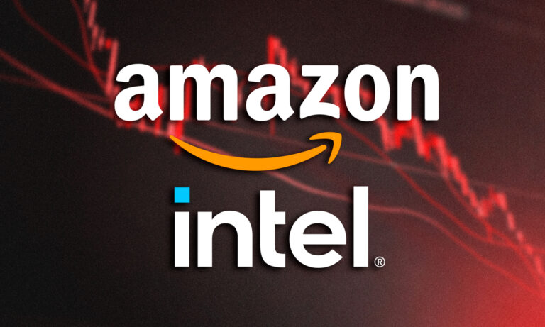 Un viernes negro para las tecnológicas: Amazon cae e Intel se desploma casi 30%