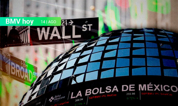 BMV y Wall Street se pintan de verde ante las esperanzas de un recorte a la tasa en EU