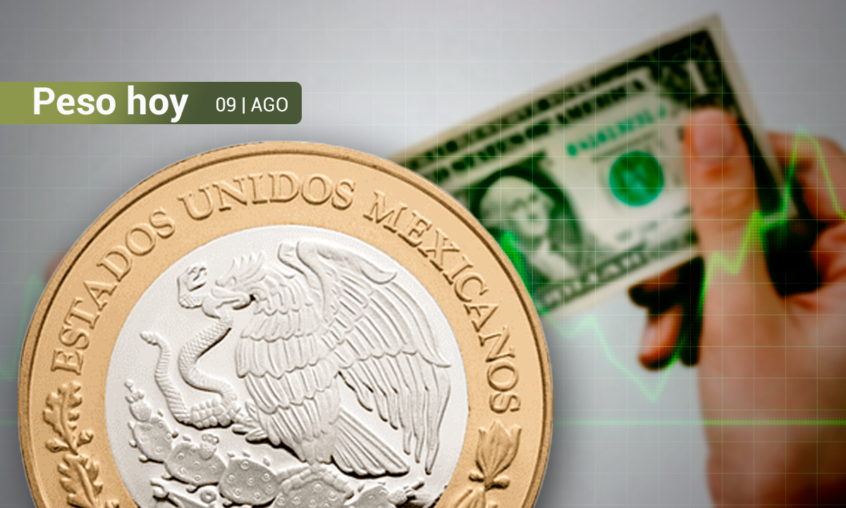 Peso mexicano vive su mejor semana ante el dólar en un mes