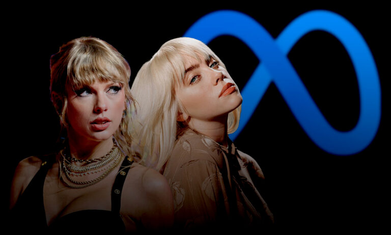 Taylor Swift y Billie Eilish seguirán sonando en Meta: amplía su acuerdo con Universal Music