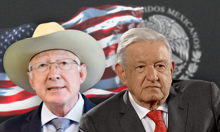 AMLO se lanza contra Ken Salazar; acusa ‘injerencismo’ de EU por reforma al Poder Judicial