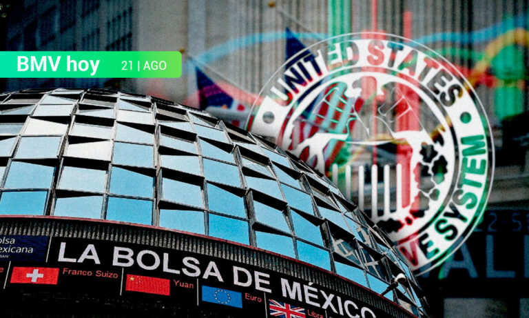 BMV cierra en rojo; Wall Street se pinta de verde ante la expectativa de un recorte a la tasa de interés