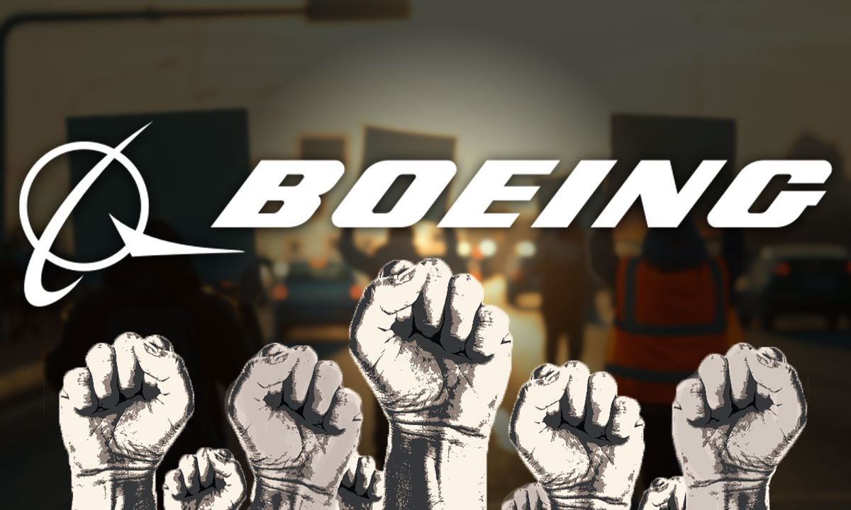 Maquinistas de Boeing, preparados para una huelga larga; la empresa enfrenta problemas de liquidez