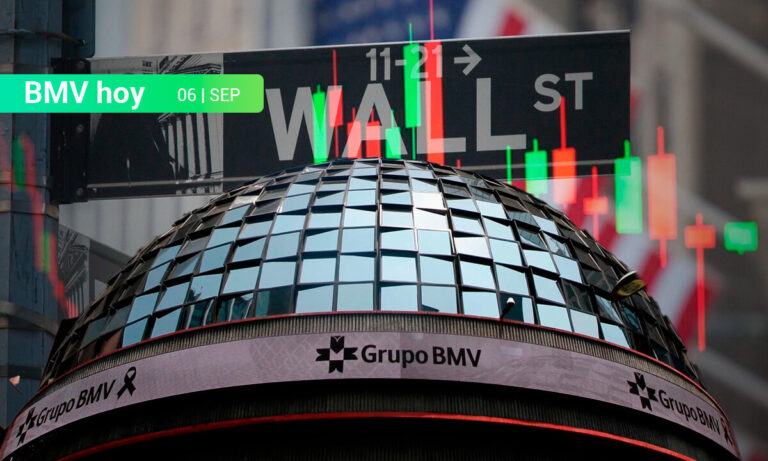 BMV y Wall Street cierran en rojo; S&P 500 registra su peor semana desde 2023