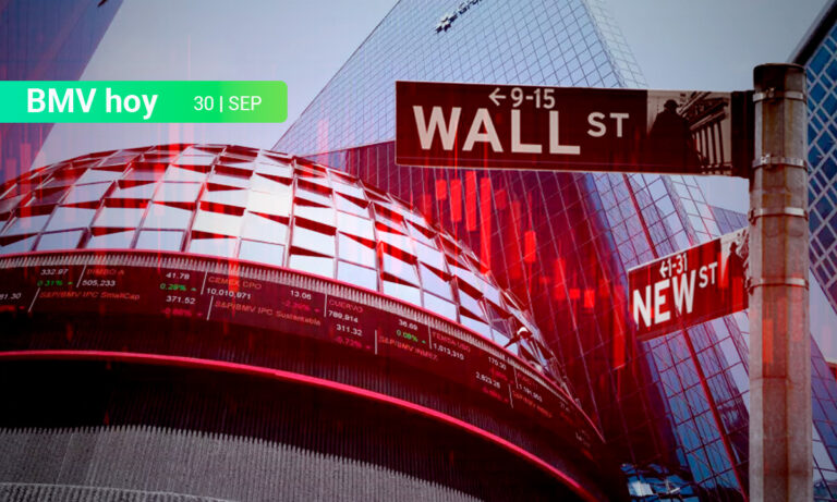 BMV rompe mala racha trimestral; Wall Street también se pinta de verde en el período