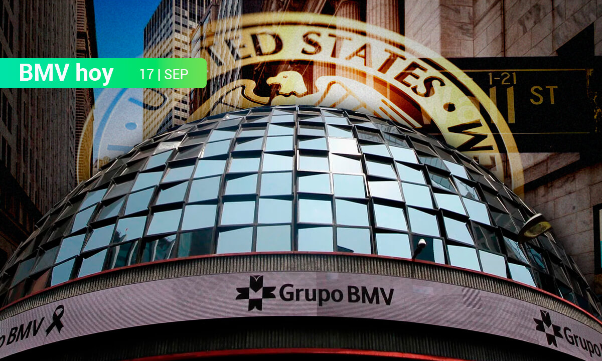 BMV cierra en verde y Wall Street registra resultados mixtos mientras vigilan de cerca a la Fed