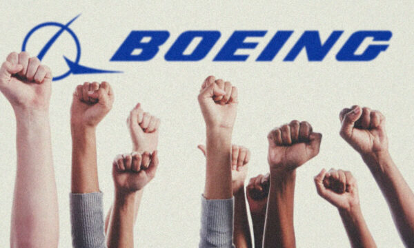 Trabajadores de Boeing inician huelga tras rechazar nuevo contrato laboral