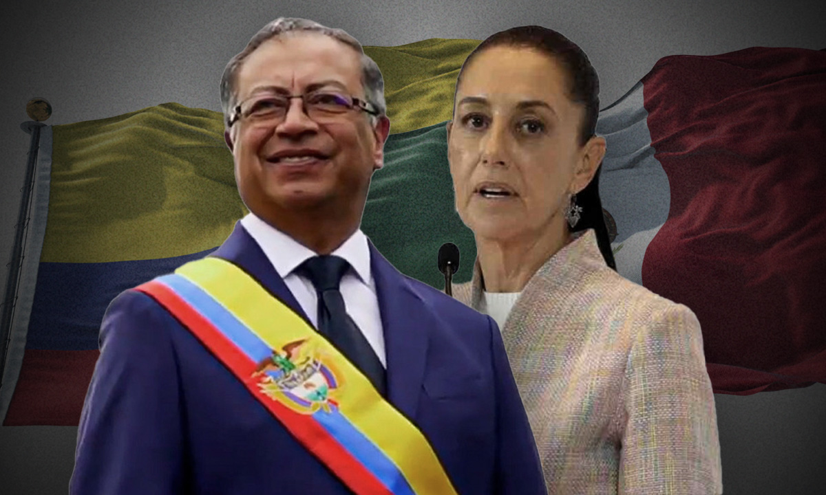 La guerrilla tendrá dos presidentes con Claudia Sheinbaum: Gustavo Petro