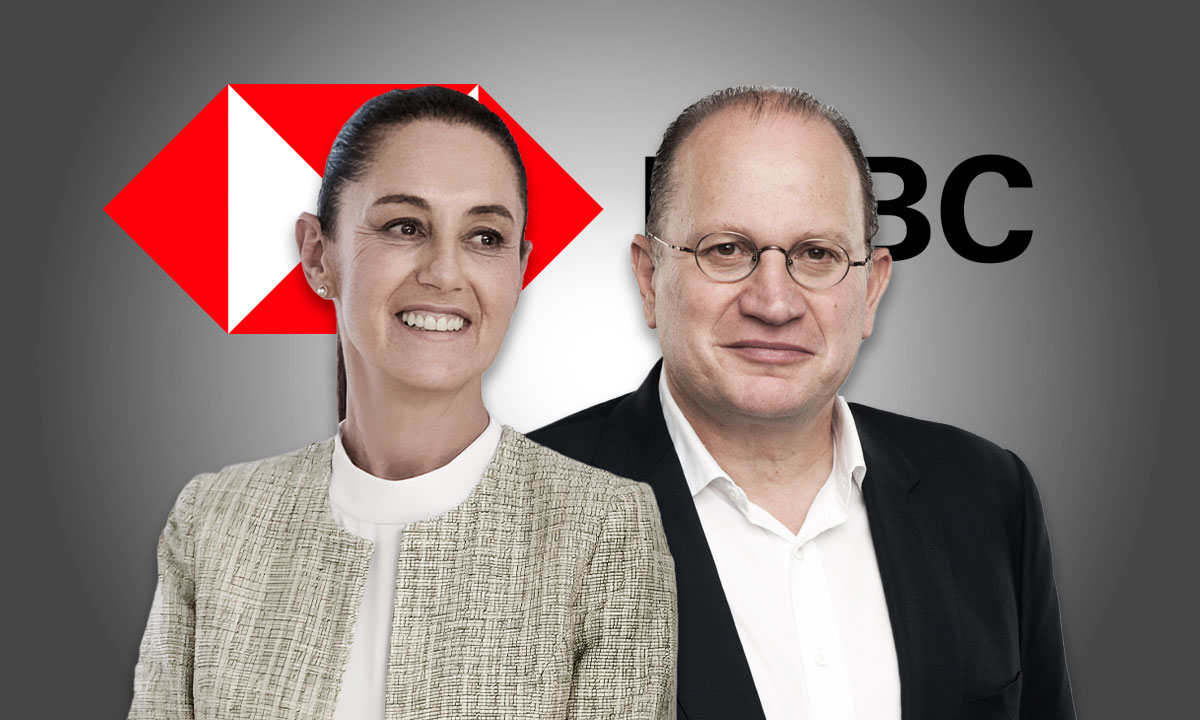 ¿Mensaje al mercado? Claudia Sheinbaum se reunió con el presidente mundial de HSBC