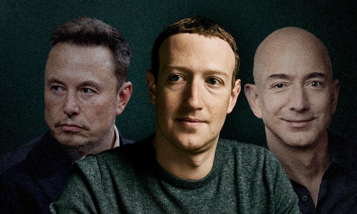 Mark Zuckerberg se une a Elon Musk y Jeff Bezos: su fortuna supera los 200,000 mdd