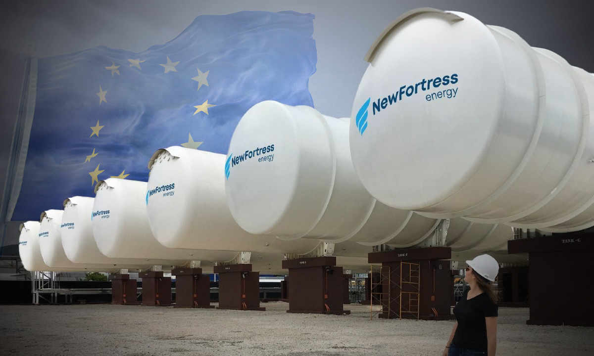 Sale primer cargamento de gas natural de New Fortress desde México hacia Europa