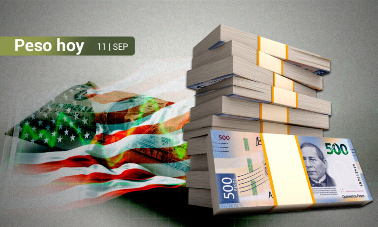 Peso mexicano se aprecia 1.48% y vuelve a cotizar por debajo de las 20 unidades por dólar