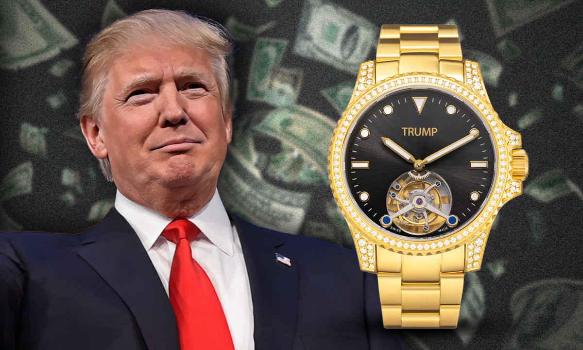 Relojes de Donald Trump: por qué cuestan hasta 100,00 dólares y dónde se venden