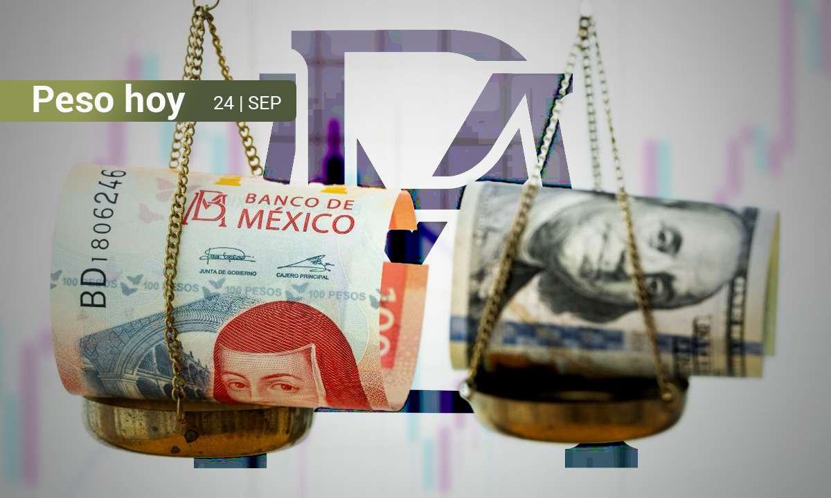 Peso mexicano endereza el camino y gana 0.38% mientras espera la decisión de Banxico