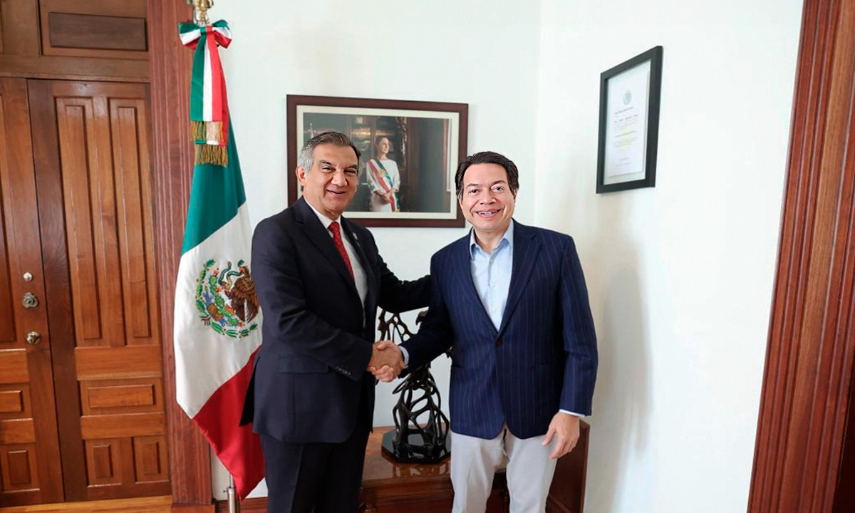 Américo Villarreal y Mario Delgado se reúnen para fortalecer la educación en Tamaulipas