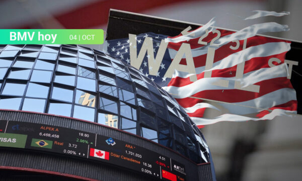 BMV y Wall Street se pintan de verde; Dow Jones registra nuevo récord