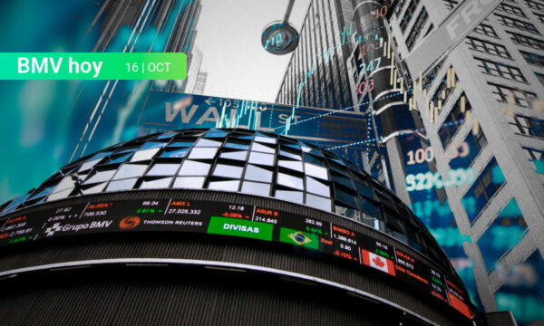 BMV y Wall Street se pintan de verde; Dow Jones alcanza nuevo máximo