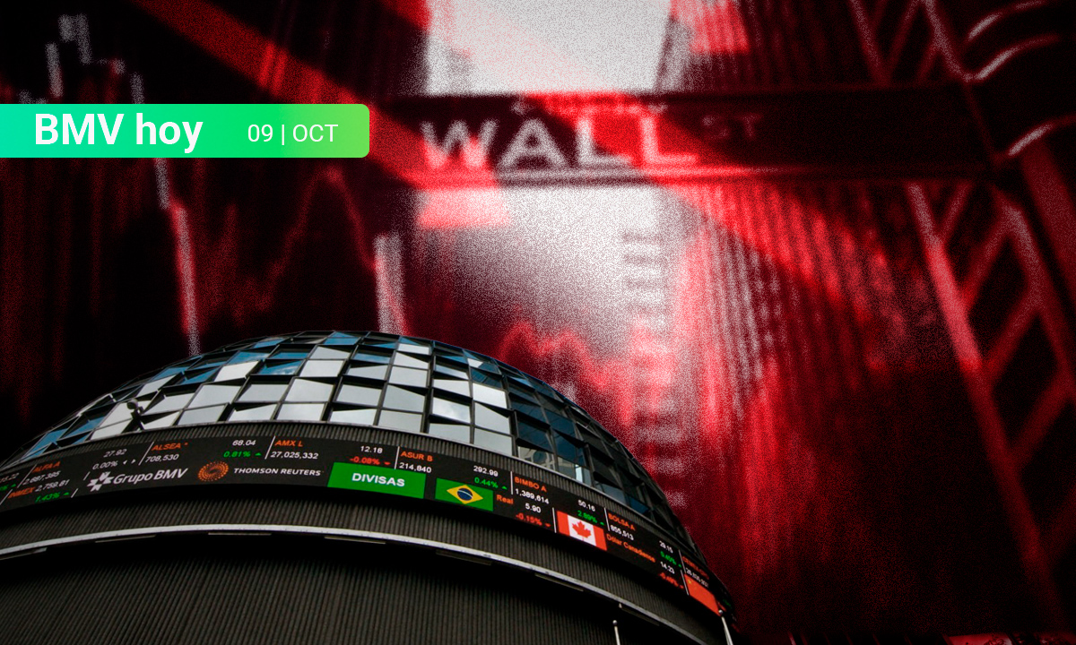 BMV cae mientras Wall Street busca extender las ganancias del sector tecnológico