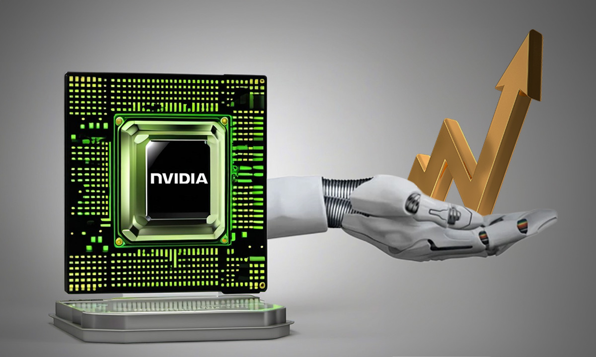 Acciones de Nvidia apuntan a un máximo histórico en medio del auge de la IA