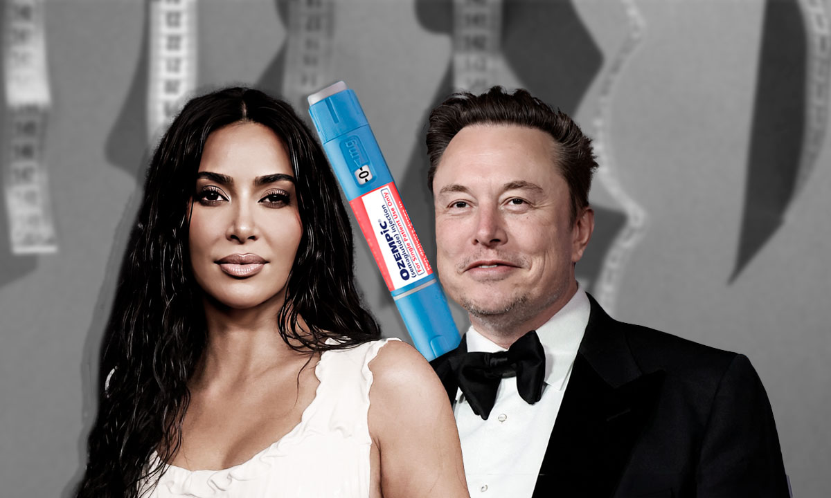 Así opera el mercado negro de Ozempic y Wegovy, usados por Elon Musk y Kim Kardashian para perder peso