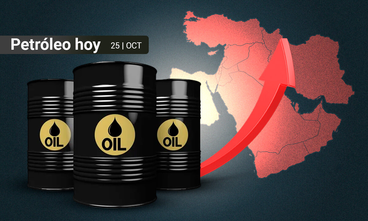 Petróleo sube alrededor del 4% en la semana mientras el mercado analiza el conflicto en Medio Oriente