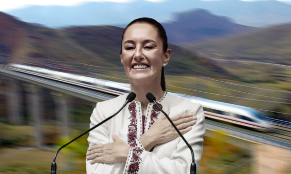 Claudia Sheinbaum arranca el tren de pasajeros México-Querétaro