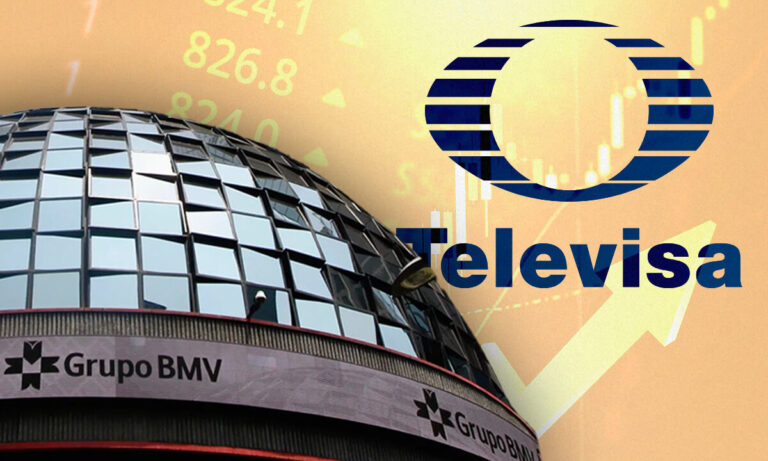 Día histórico para Televisa en la Bolsa Mexicana: acciones suben 14%