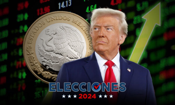 Peso mexicano registra pérdidas tras primeras encuestas en EU a favor de Donald Trump